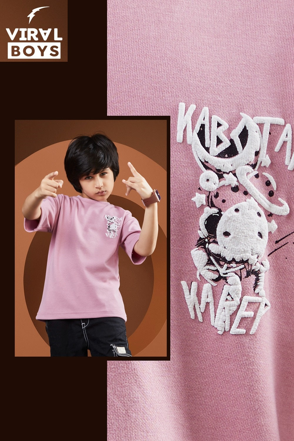 Vol 121 Viral Canvas Interlock Boys Tshirt Wholesaler Gujarat