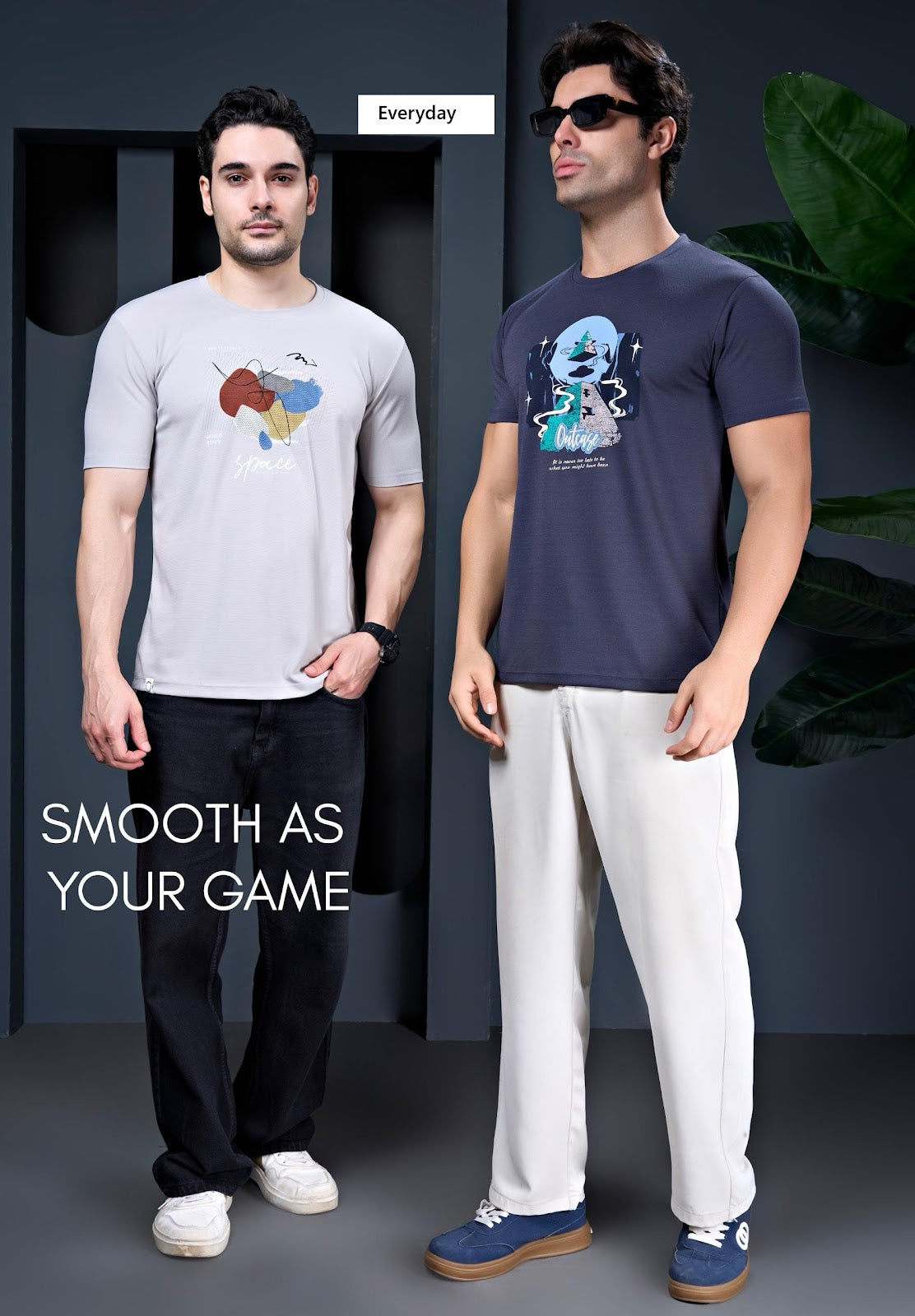 Vol 1229 Everyday Tencil Lycra Mens Tshirts Wholesaler