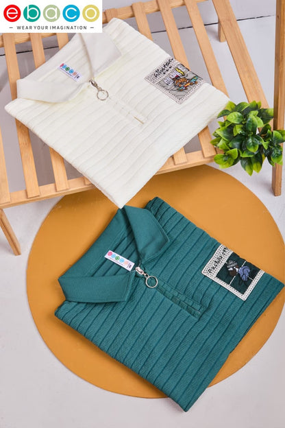 Vol 1233 Ebaco Jacquard Knit Mens Tshirts Supplier India