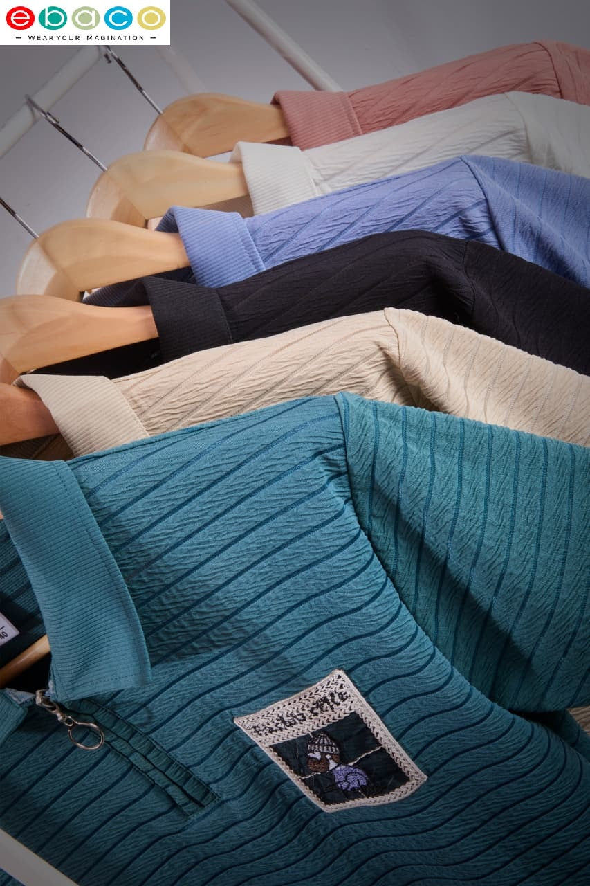 Vol 1233 Ebaco Jacquard Knit Mens Tshirts Supplier India