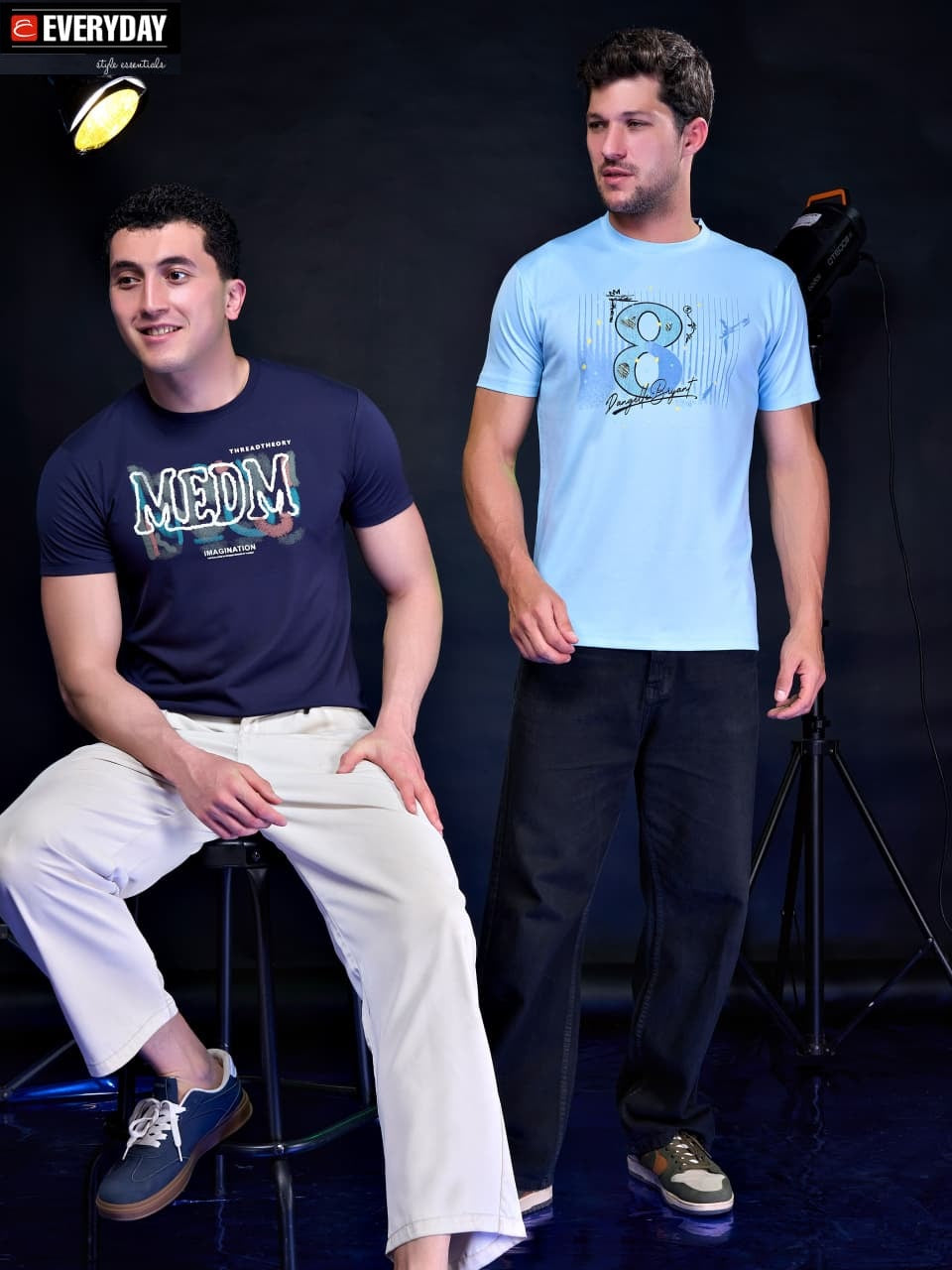 Vol 1238 Everyday Tencil Lycra Mens Tshirts Exporter India