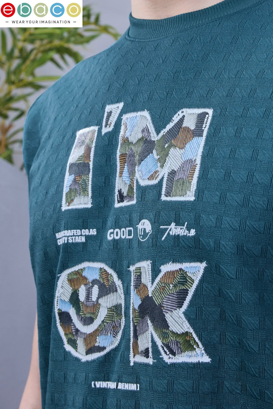 Vol 1240 Ebaco Jacquard Knit Mens Tshirts Manufacturer