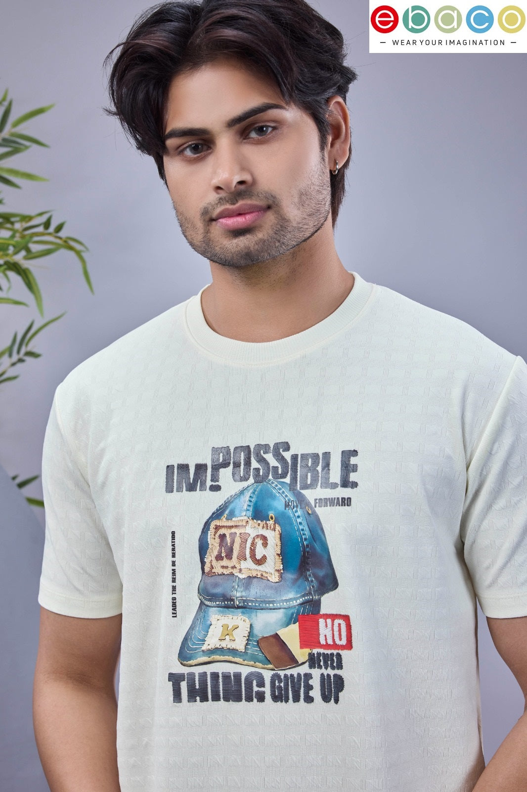 Vol 1240 Ebaco Jacquard Knit Mens Tshirts Manufacturer