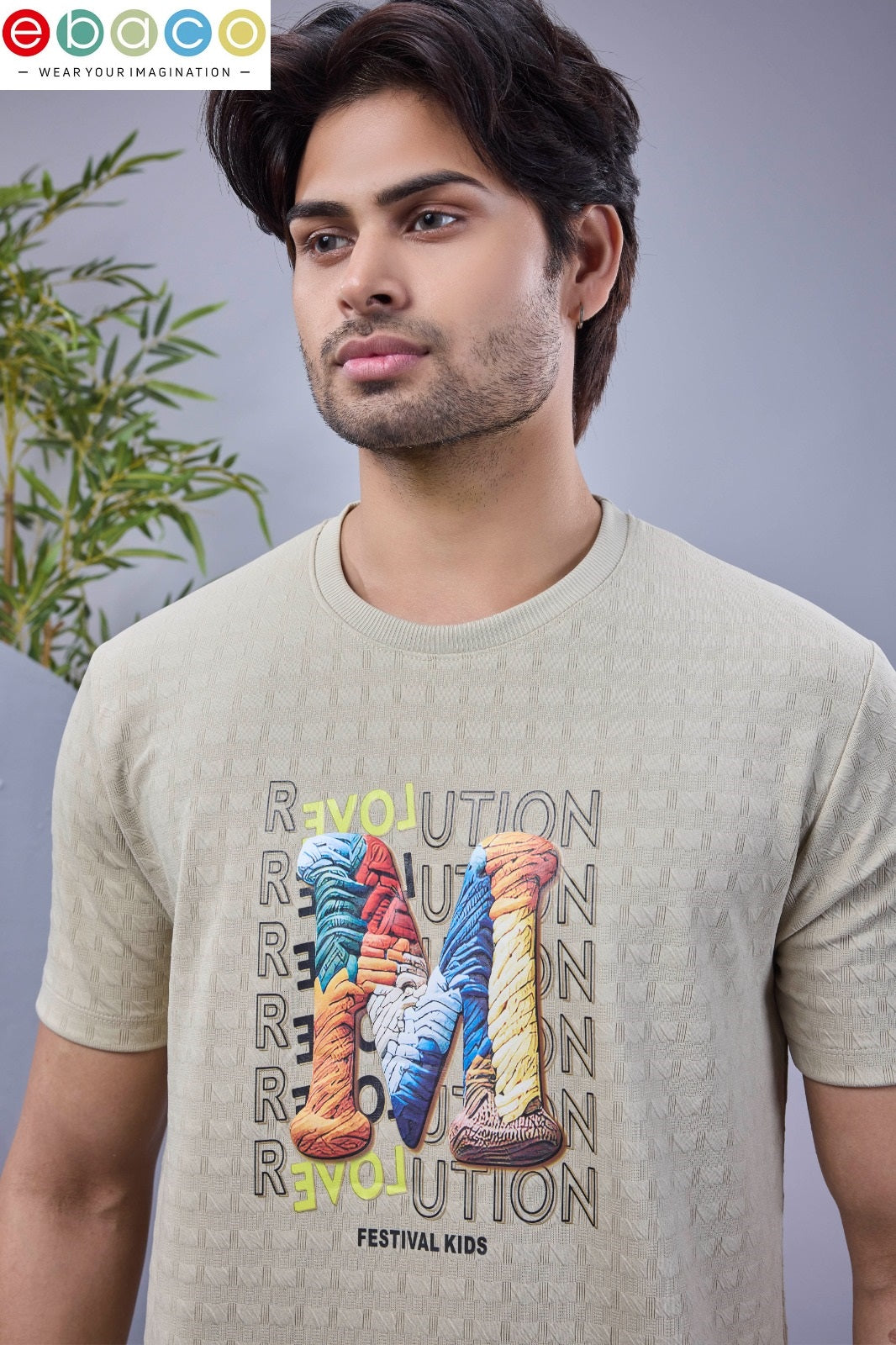 Vol 1240 Ebaco Jacquard Knit Mens Tshirts Manufacturer