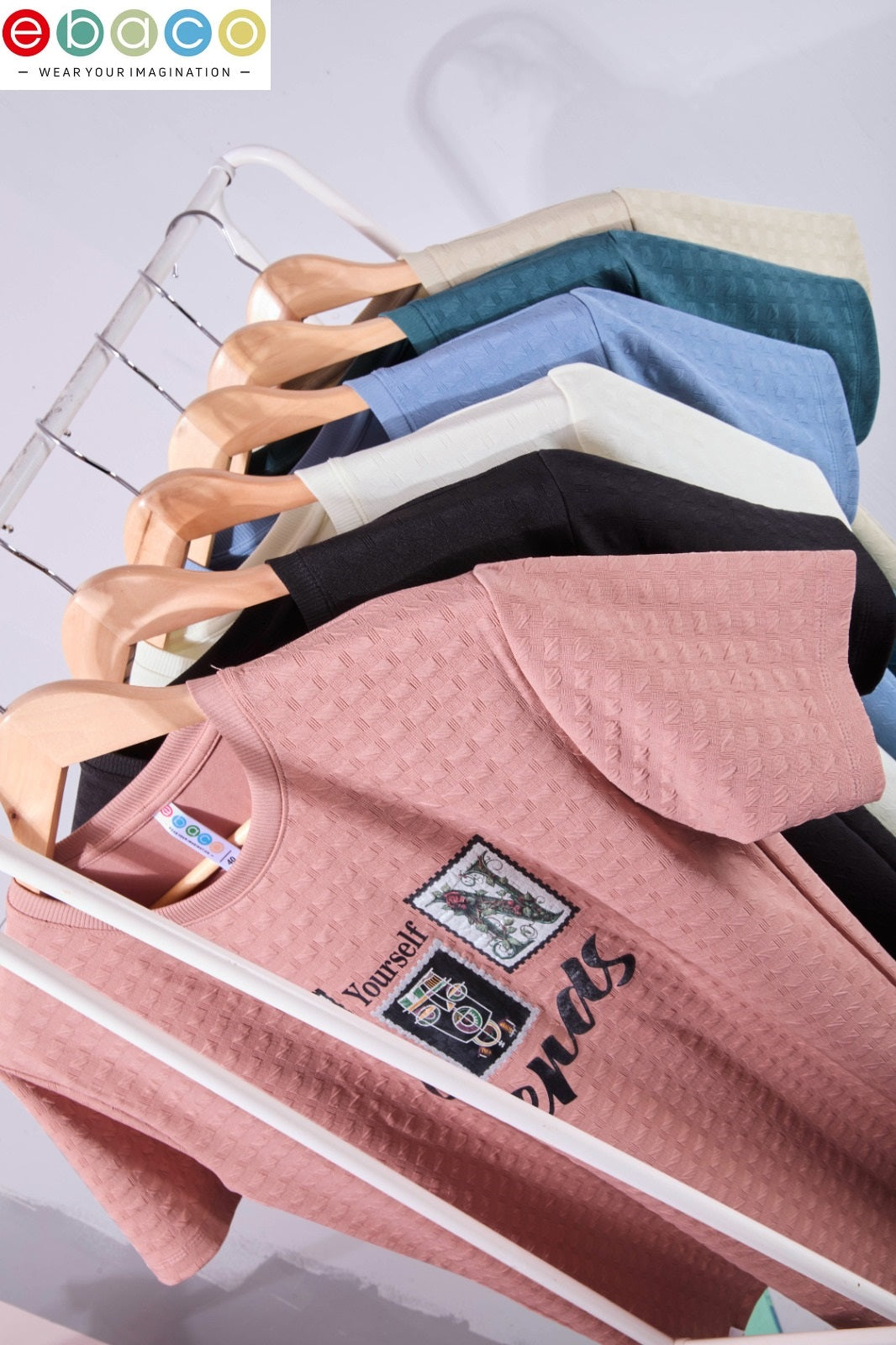 Vol 1240 Ebaco Jacquard Knit Mens Tshirts Manufacturer