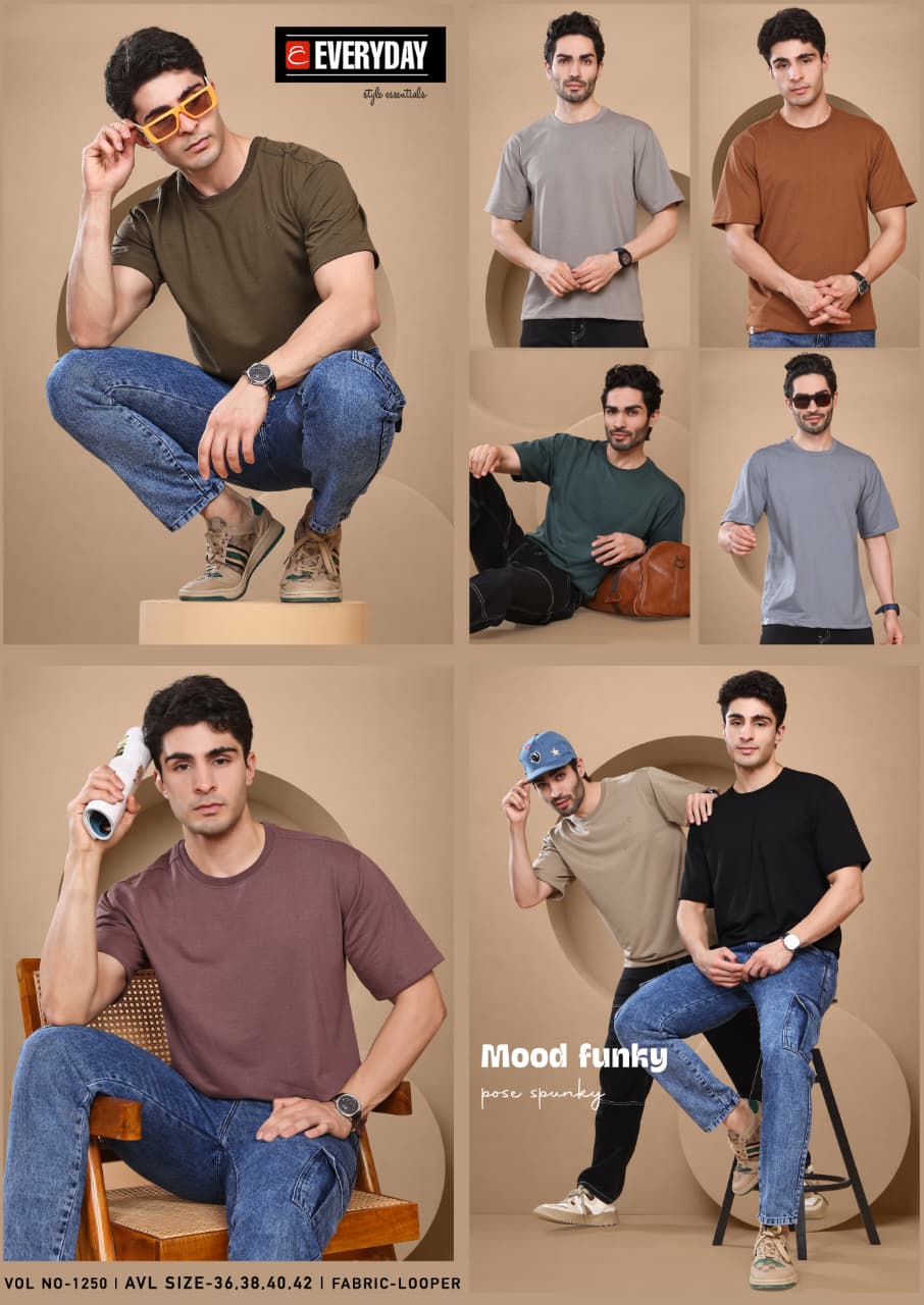 Vol 1250 Everyday Looper Mens Tshirts Exporter