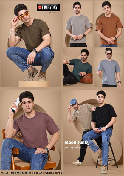 Vol 1250 Everyday Looper Mens Tshirts Exporter