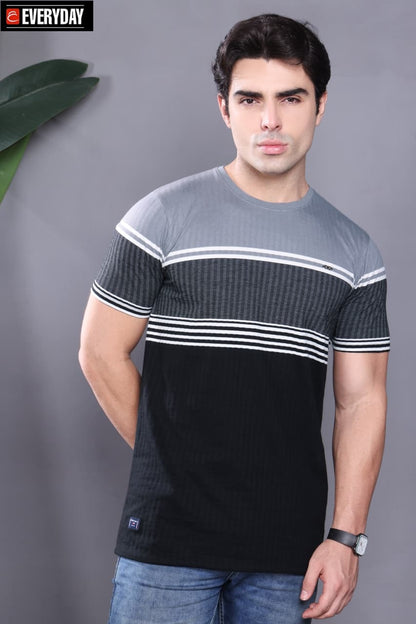Vol 1252 Everyday Auto Stripes Mens Tshirts Wholesaler