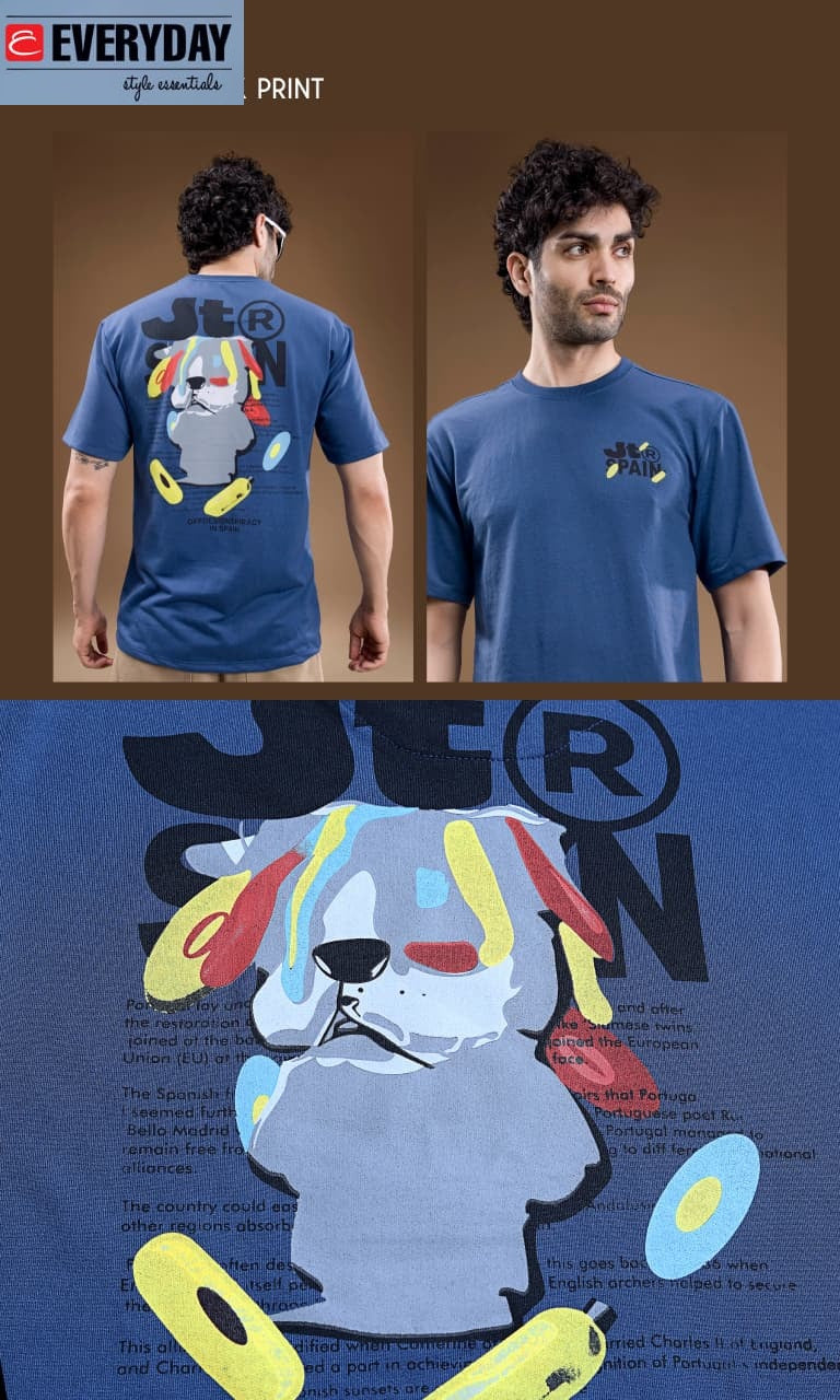 Vol 1253 Everyday Looper Mens Tshirts Wholesaler