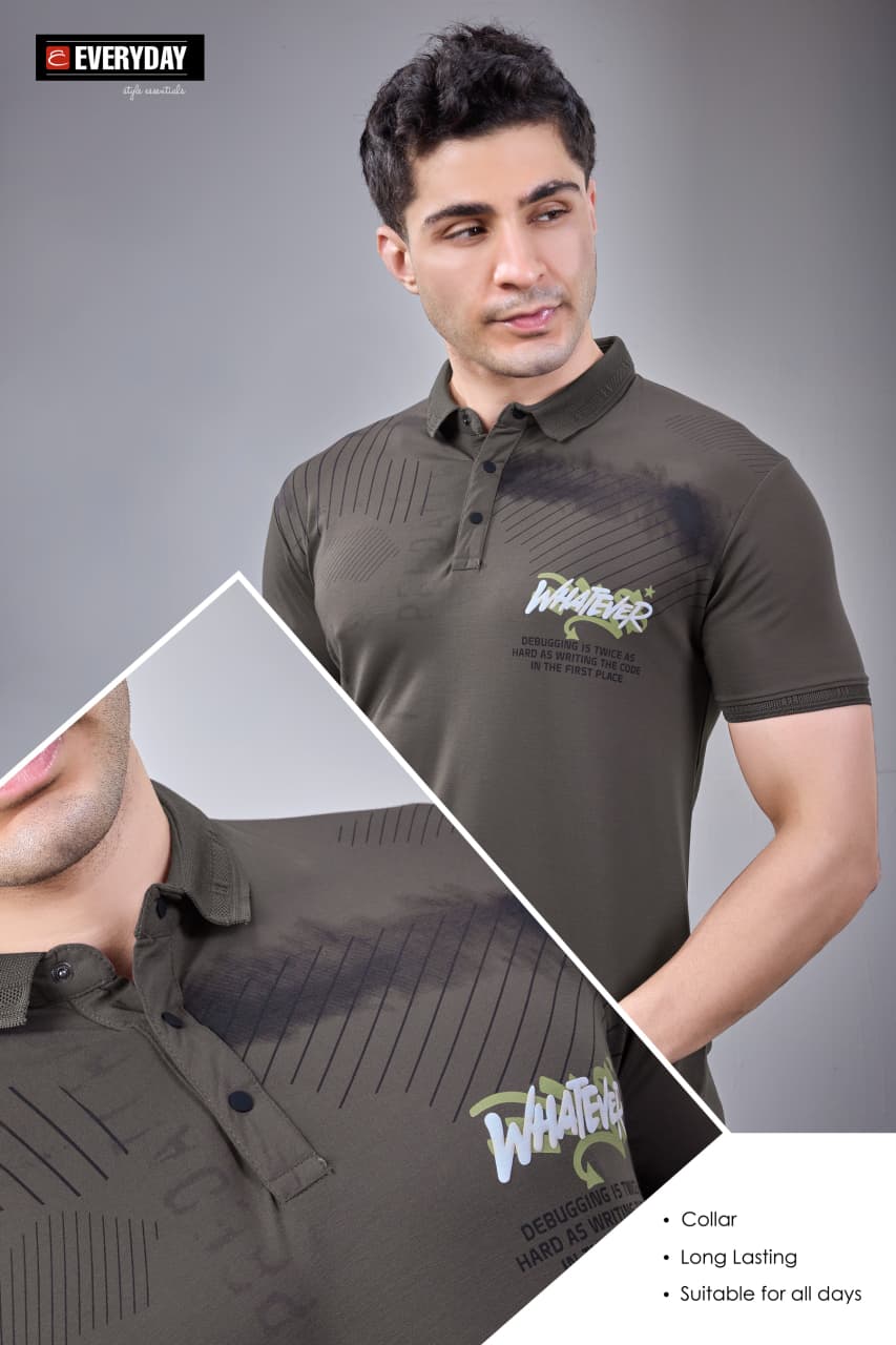 Vol 1277 Everyday Tencil Lycra Mens Tshirts Wholesale Price