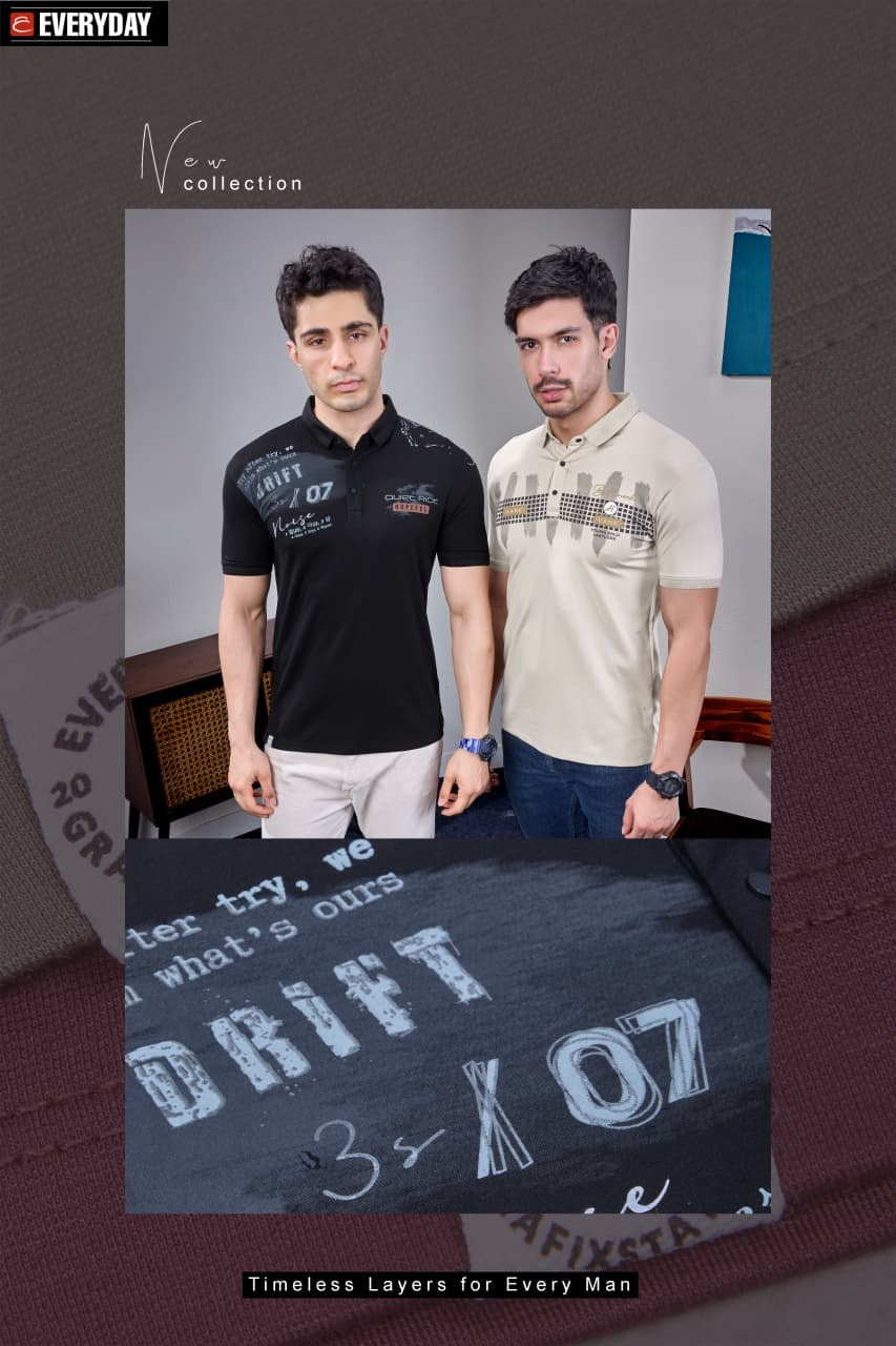 Vol 1277 Everyday Tencil Lycra Mens Tshirts Wholesale Price
