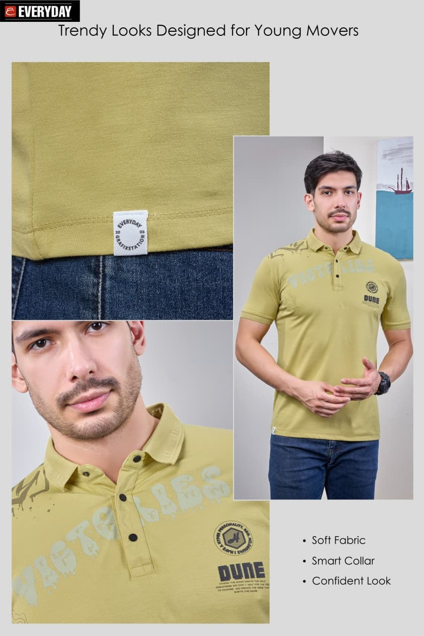 Vol 1277 Everyday Tencil Lycra Mens Tshirts Wholesale Price