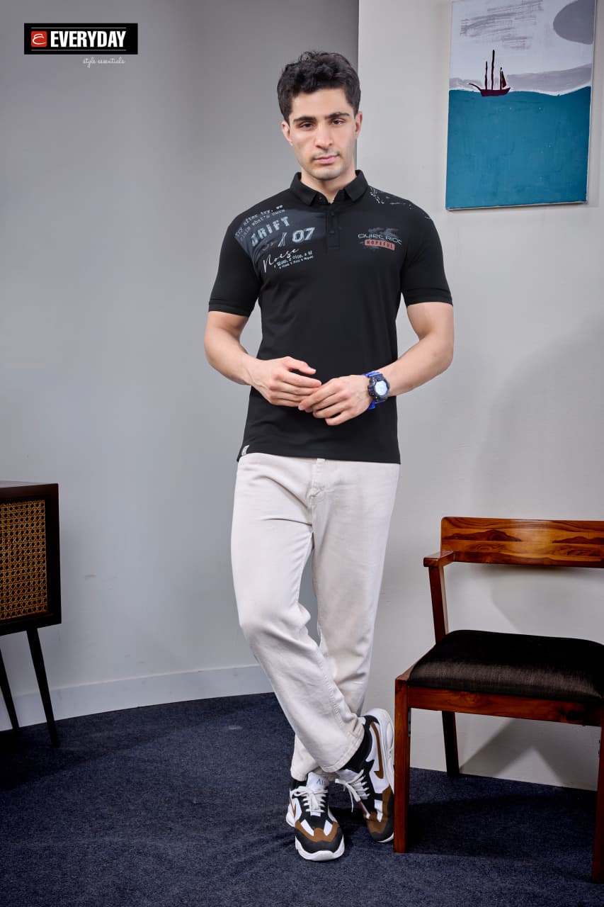 Vol 1277 Everyday Tencil Lycra Mens Tshirts Wholesale Price