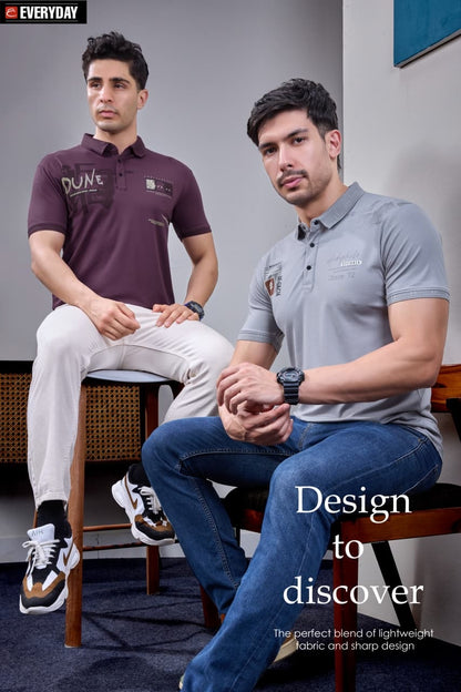 Vol 1277 Everyday Tencil Lycra Mens Tshirts Wholesale Price