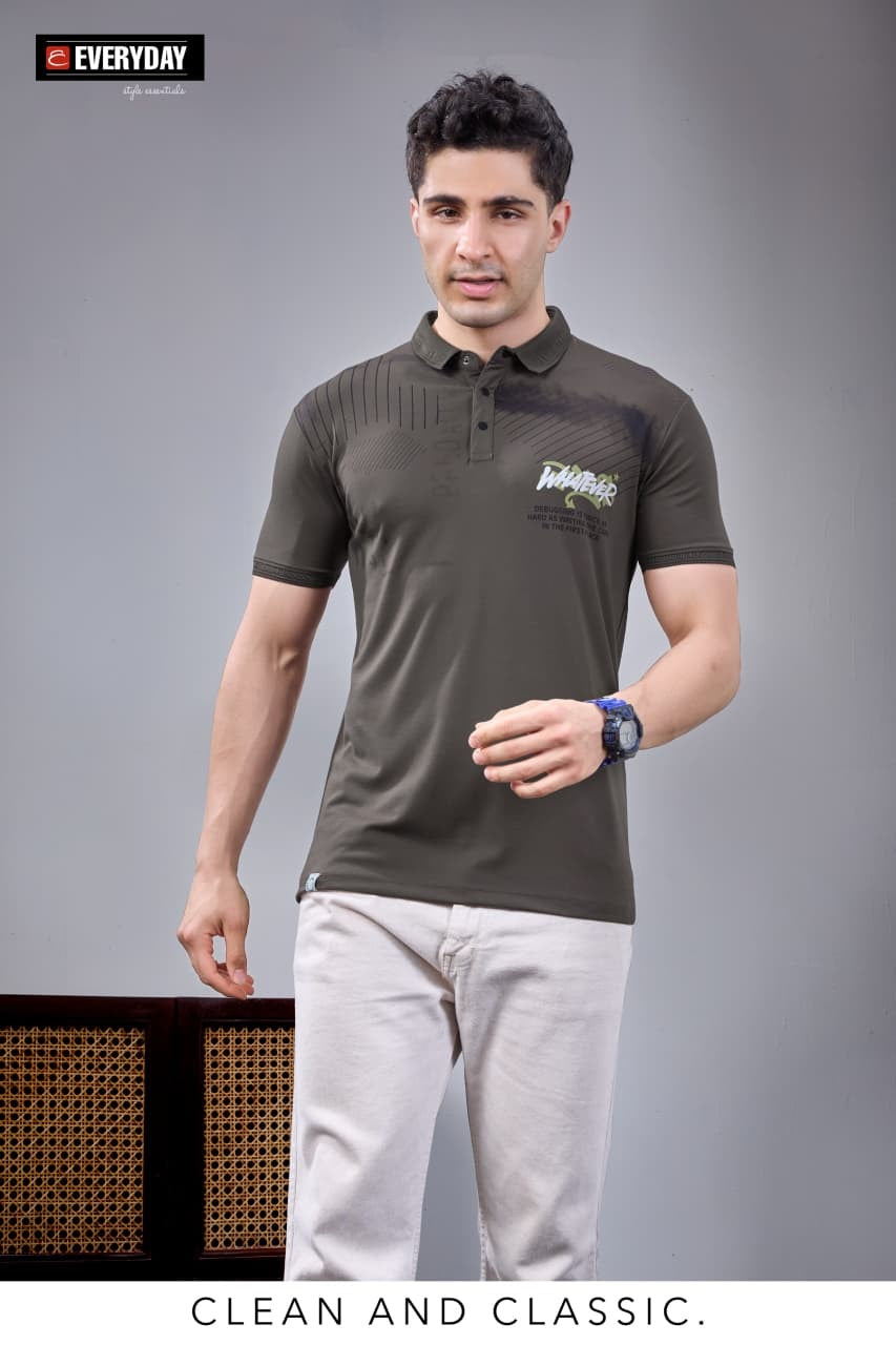 Vol 1277 Everyday Tencil Lycra Mens Tshirts Wholesale Price