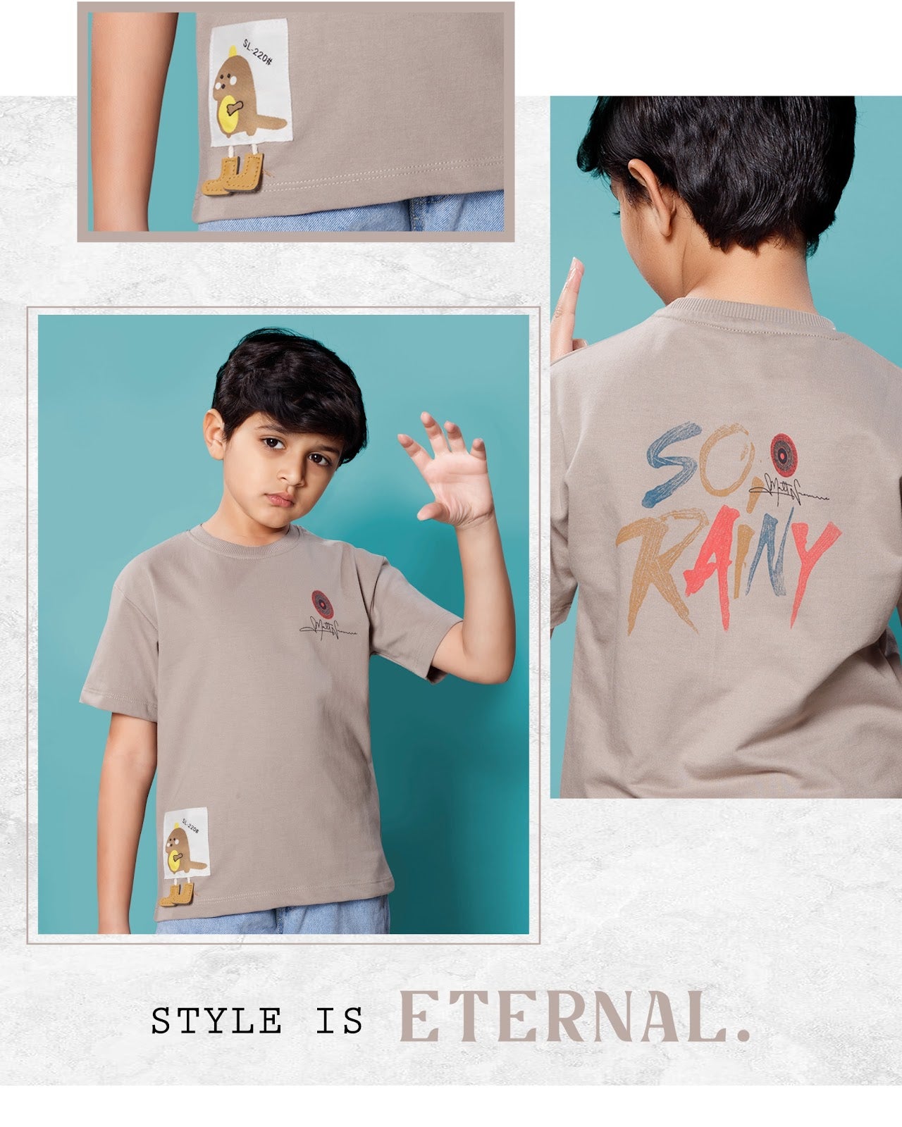 Vol 127 Kiddo Cotton Looper Boys Tshirt Manufacturer Ahmedabad