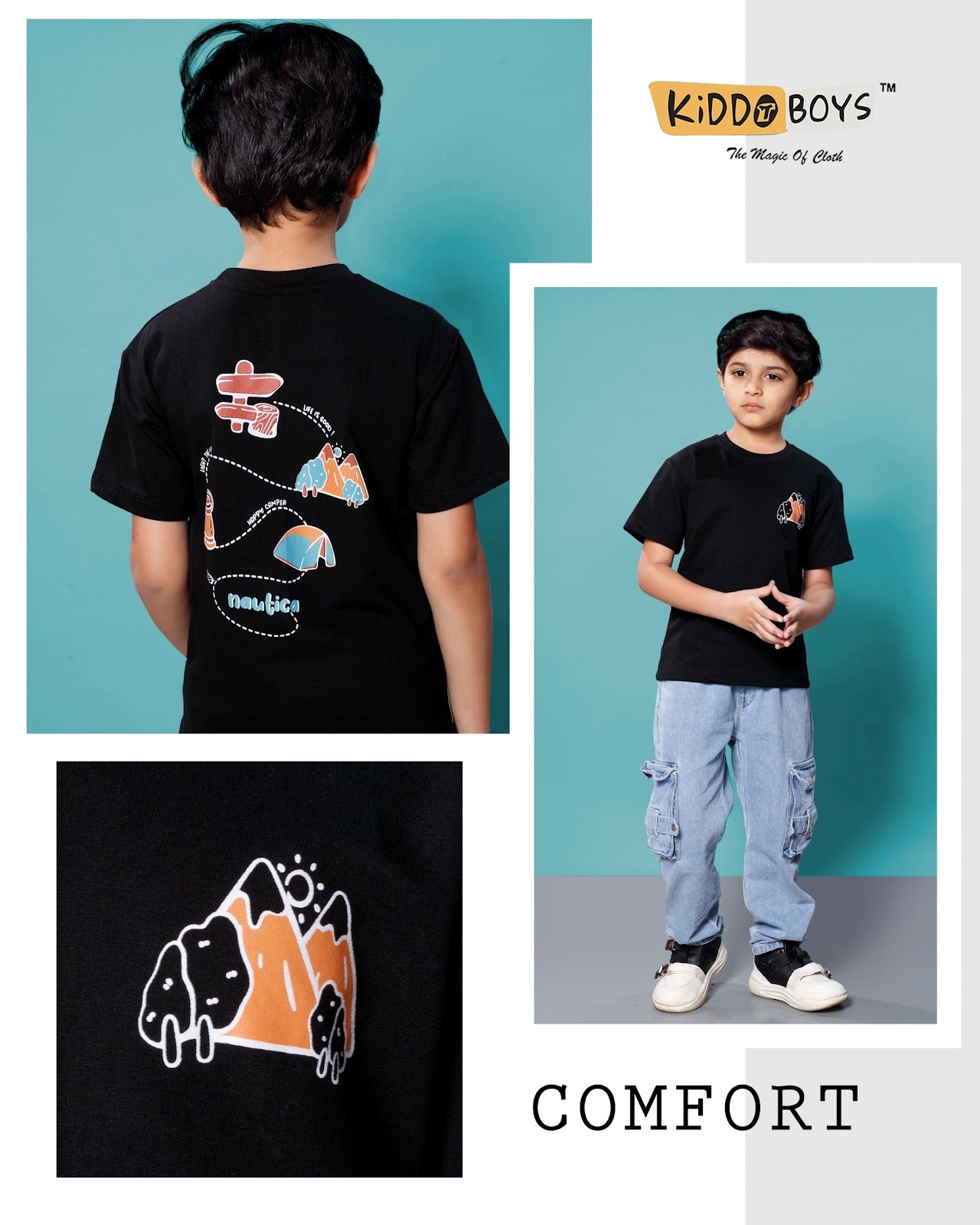 Vol 127 Kiddo Cotton Looper Boys Tshirt Manufacturer Ahmedabad