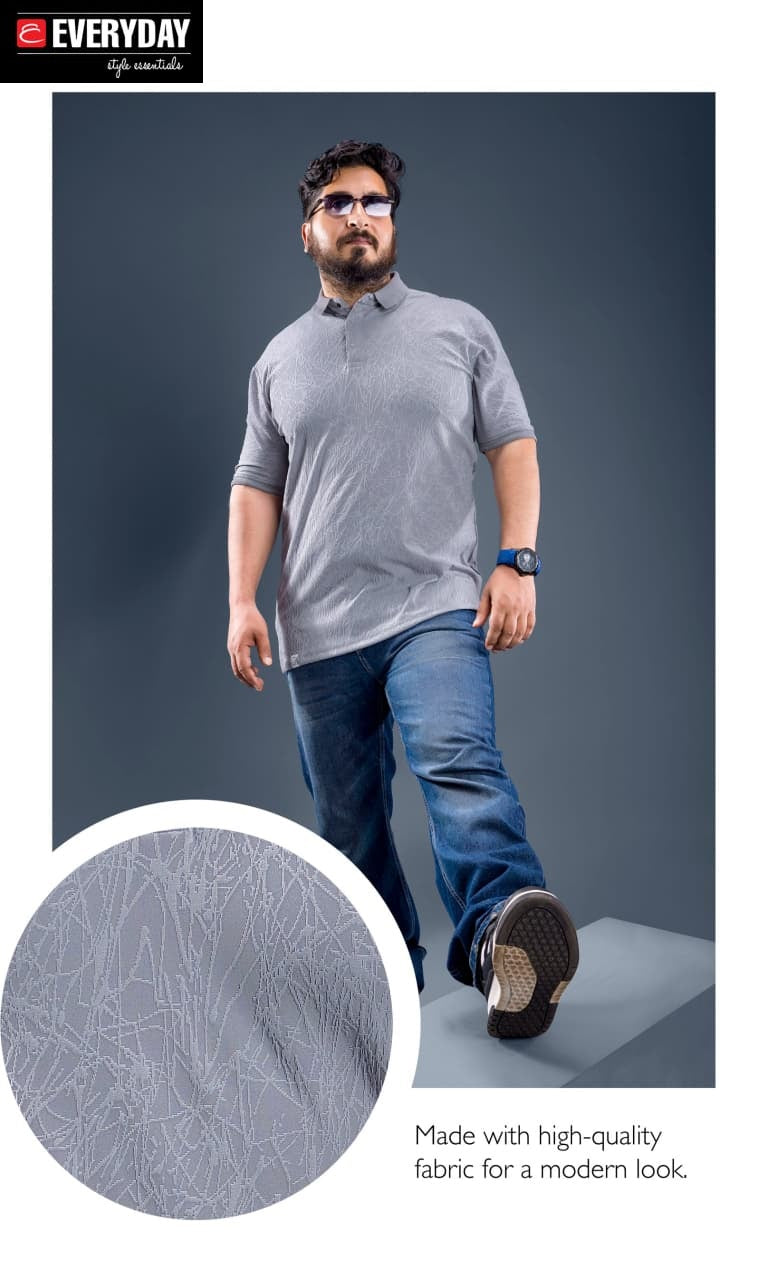 Vol 1288 Everyday Jacquard Knit Mens Tshirts Wholesale Rate