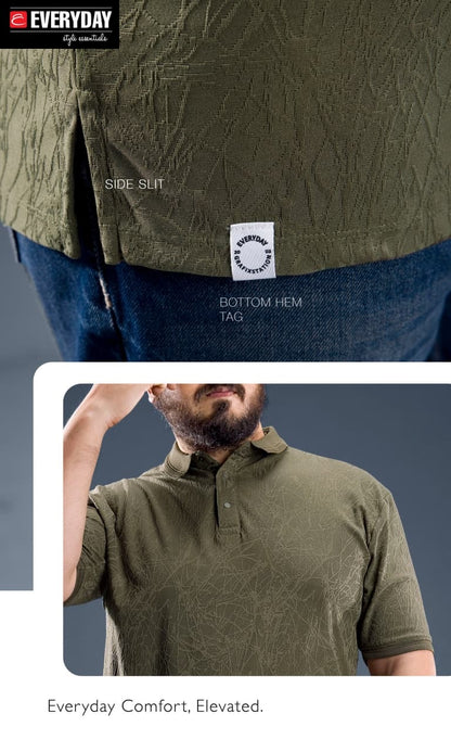 Vol 1288 Everyday Jacquard Knit Mens Tshirts Wholesale Rate