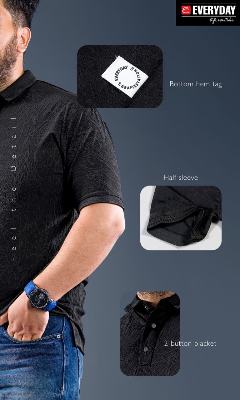 Vol 1288 Everyday Jacquard Knit Mens Tshirts Wholesale Rate