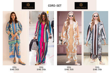 Vol 12 Karachi Aaliz Prints Lawn Co Ord Set Supplier Ahmedabad