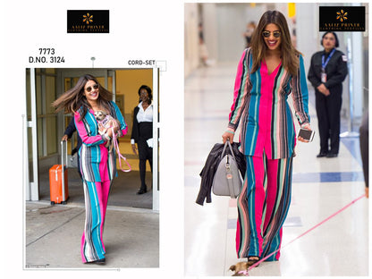 Vol 12 Karachi Aaliz Prints Lawn Co Ord Set Supplier Ahmedabad