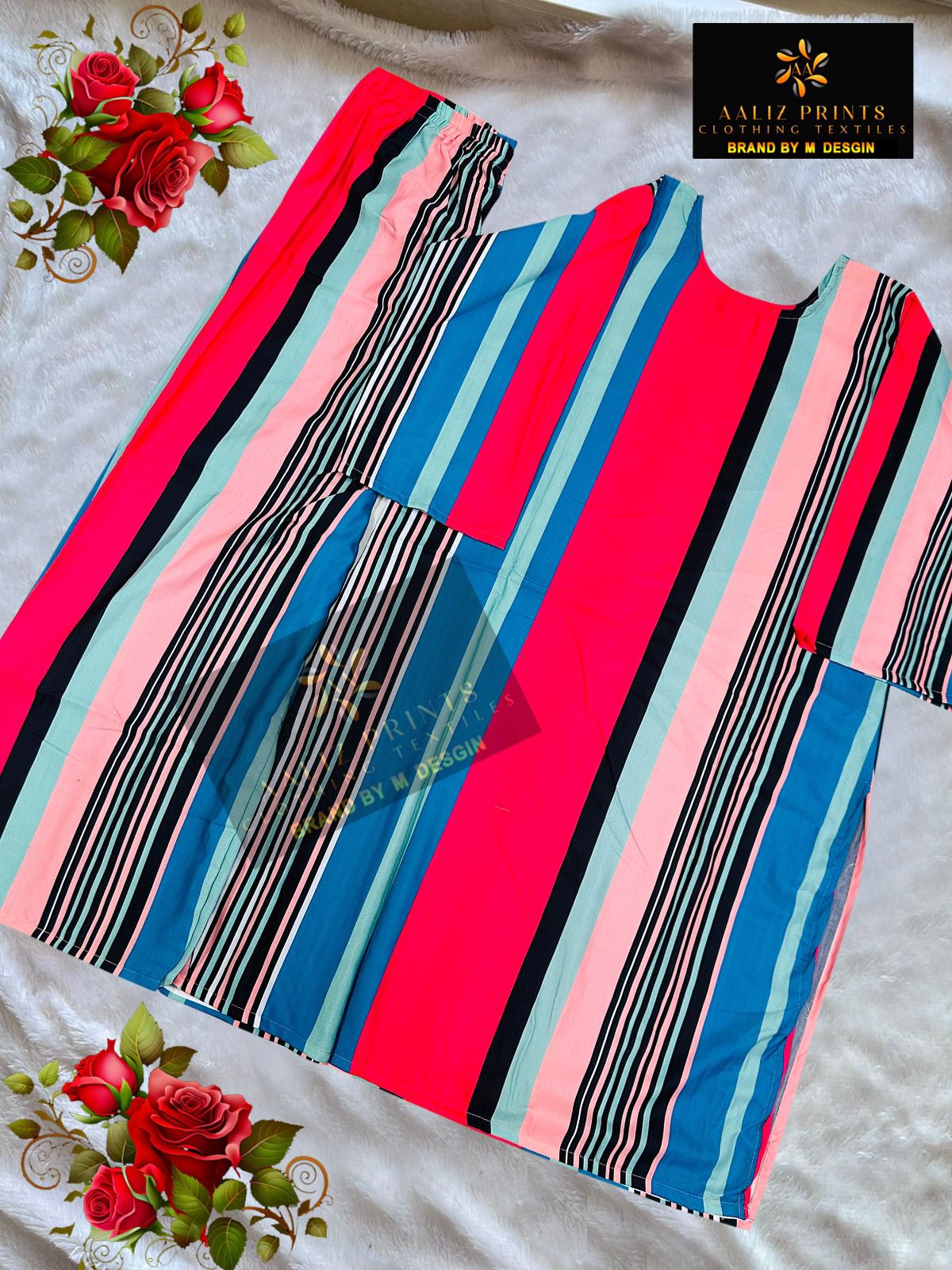 Vol 12 Karachi Aaliz Prints Lawn Co Ord Set Supplier Ahmedabad