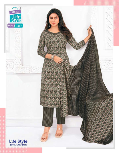 Vol 12 Mcm Lifestyle Readymade Cotton Pant Suits Wholesale