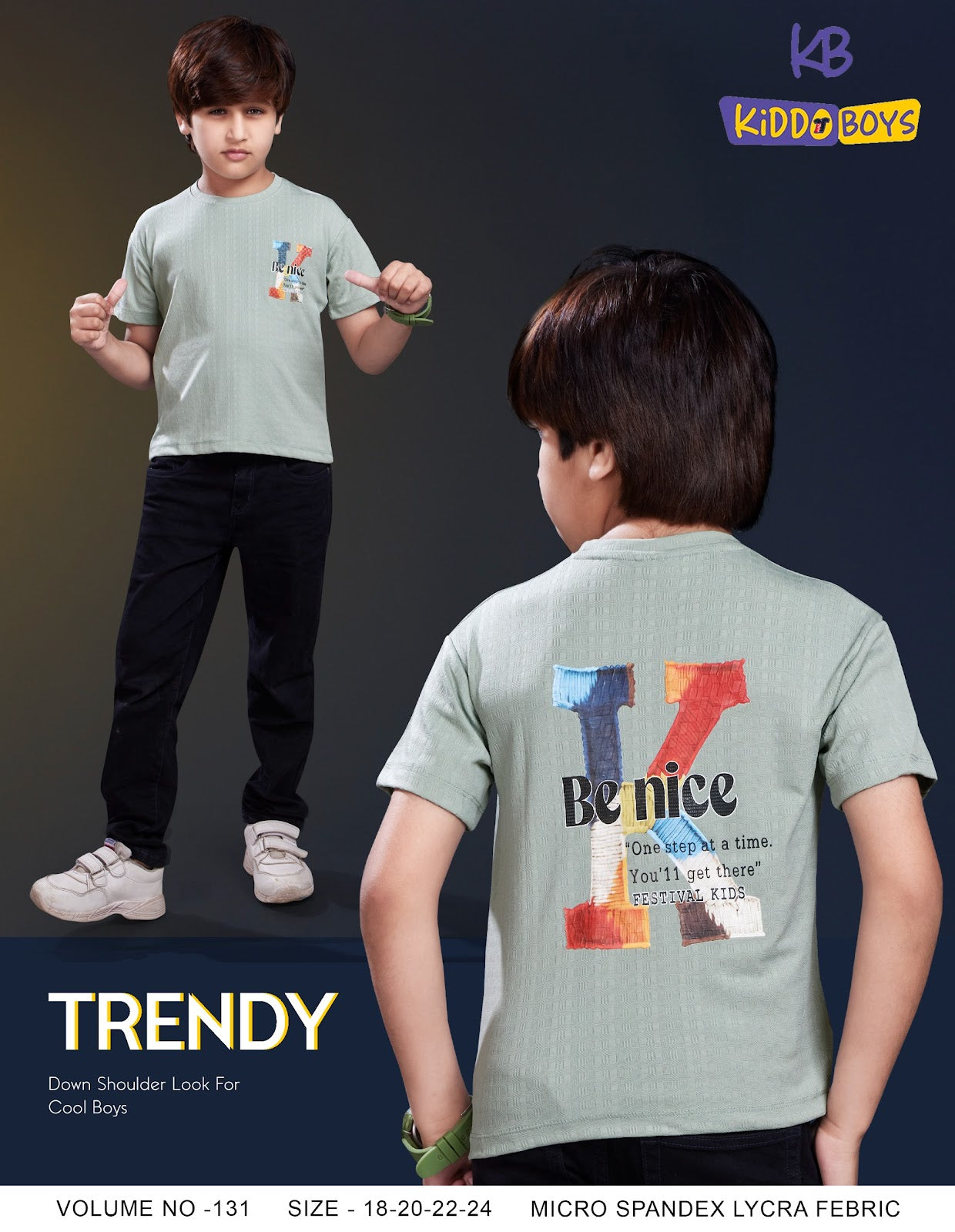Vol 131 Kiddo Lycra Boys Tshirt Manufacturer Ahmedabad