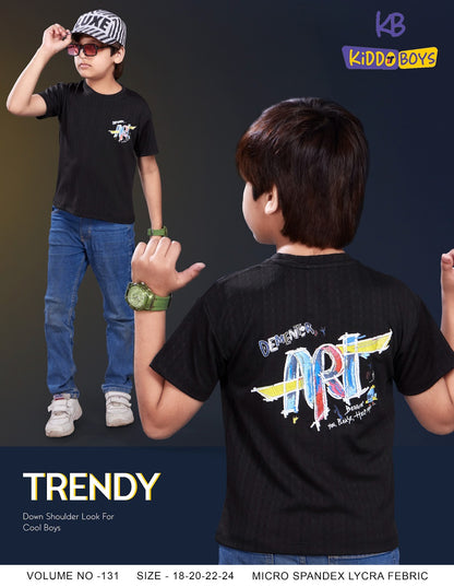 Vol 131 Kiddo Lycra Boys Tshirt Manufacturer Ahmedabad