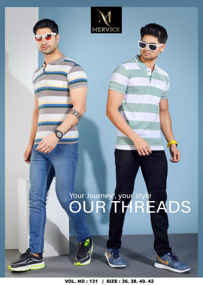 Vol 131 Mervick Pc Mens Tshirts Supplier Ahmedabad