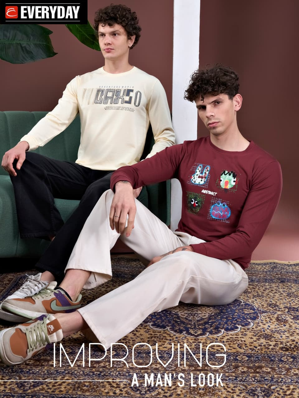 Vol 1323 Everyday Cotton Looper Mens Tshirts Manufacturer Ahmedabad
