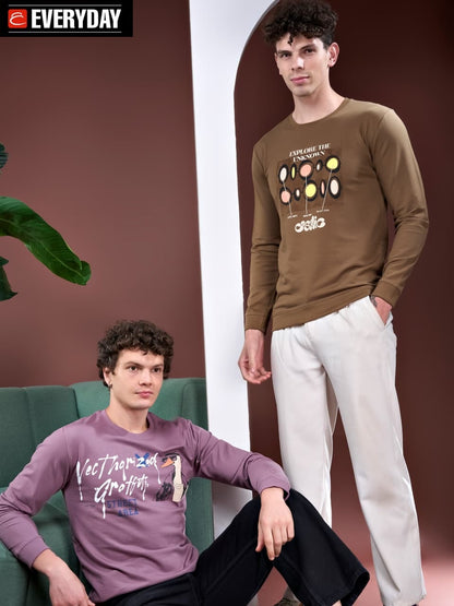 Vol 1323 Everyday Cotton Looper Mens Tshirts Manufacturer Ahmedabad