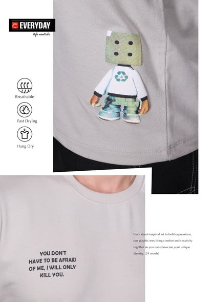Vol 1324 Oversized Everyday Cotton Looper Mens Tshirts Manufacturer Gujarat