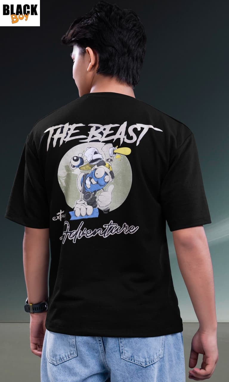 Vol 1325 Black Looper Boys Tshirt Supplier Gujarat