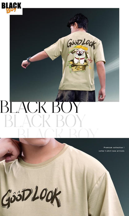 Vol 1325 Black Looper Boys Tshirt Supplier Gujarat