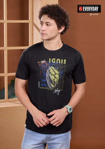Vol 1328 Everyday Tencil Lycra Mens Tshirts Manufacturer Gujarat