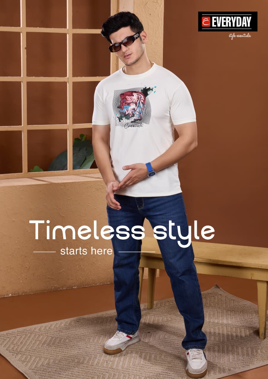 Vol 1328 Everyday Tencil Lycra Mens Tshirts Manufacturer Gujarat
