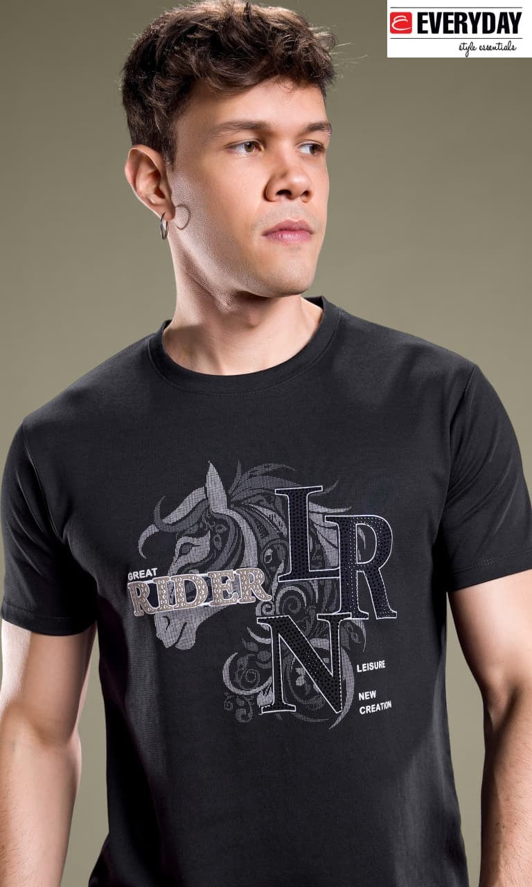 Vol 1330 Everyday Canvas Interlock Mens Tshirts Supplier India