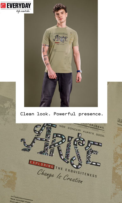Vol 1330 Everyday Canvas Interlock Mens Tshirts Supplier India