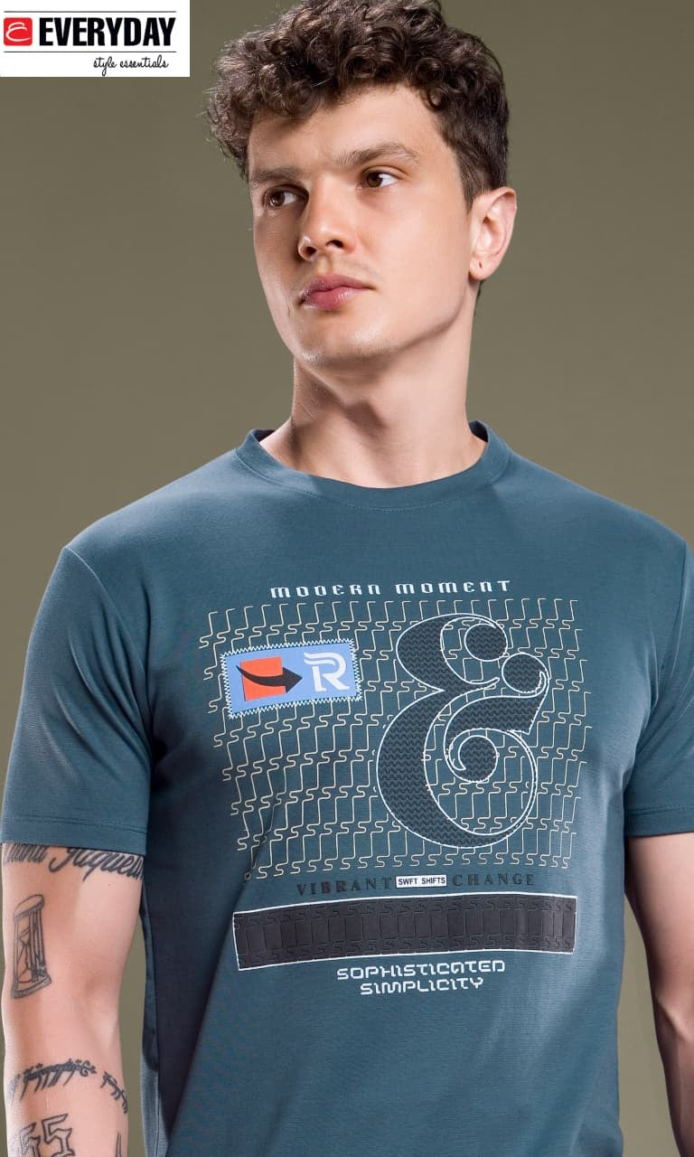 Vol 1330 Everyday Canvas Interlock Mens Tshirts Supplier India