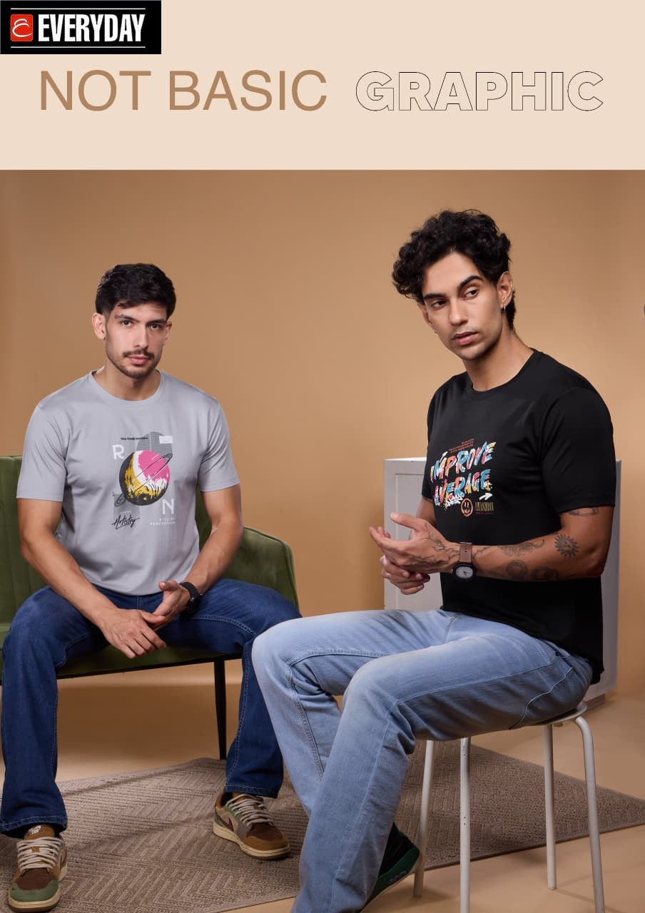 Vol 1338 Everyday Tencil Lycra Mens Tshirts Manufacturer