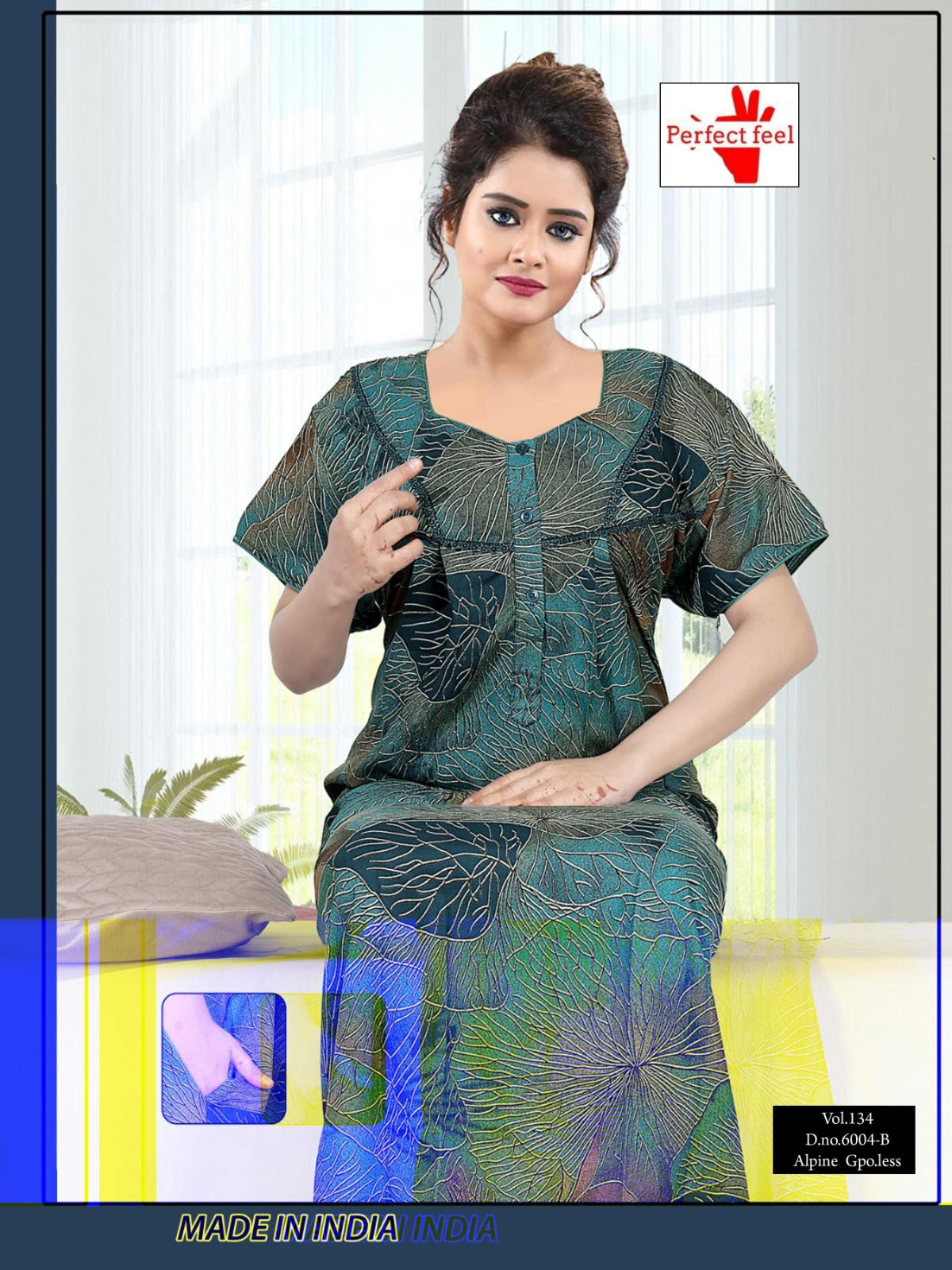 Vol 134-135 Perfect Feel Alpine Night Gowns Supplier