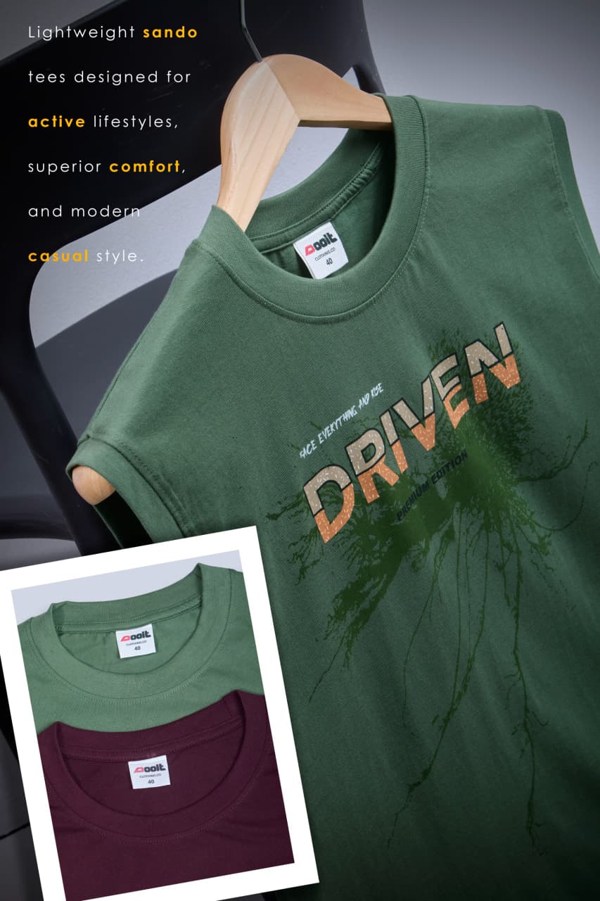 Vol 1342 Sleeve-Less Dooit Cotton Mens Tshirts Wholesaler Ahmedabad