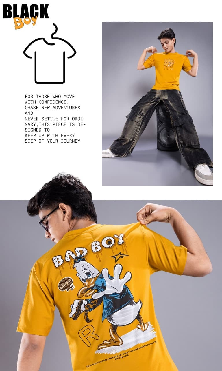 Vol 1346 Oversized Black Tencil Lycra Boys Tshirt Manufacturer Ahmedabad