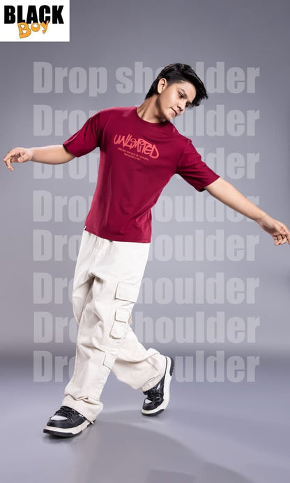 Vol 1346 Oversized Black Tencil Lycra Boys Tshirt Manufacturer Ahmedabad