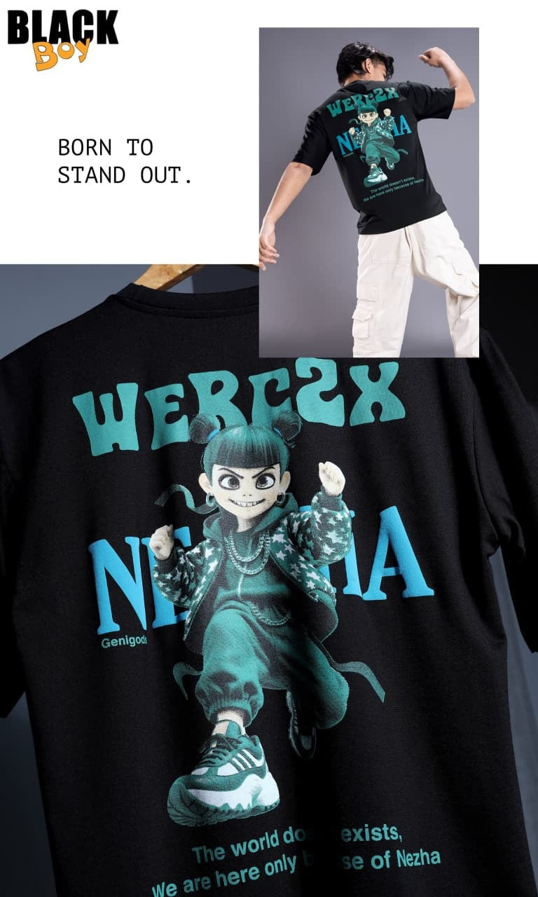 Vol 1346 Oversized Black Tencil Lycra Boys Tshirt Manufacturer Ahmedabad