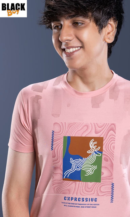 Vol 1349 Tencil Black Imported Boys Tshirt Manufacturer Gujarat