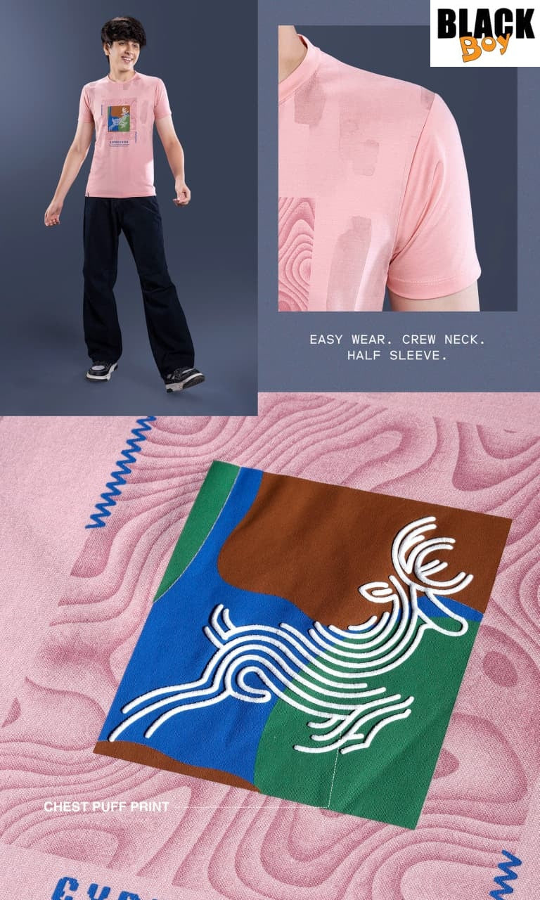 Vol 1349 Tencil Black Imported Boys Tshirt Manufacturer Gujarat