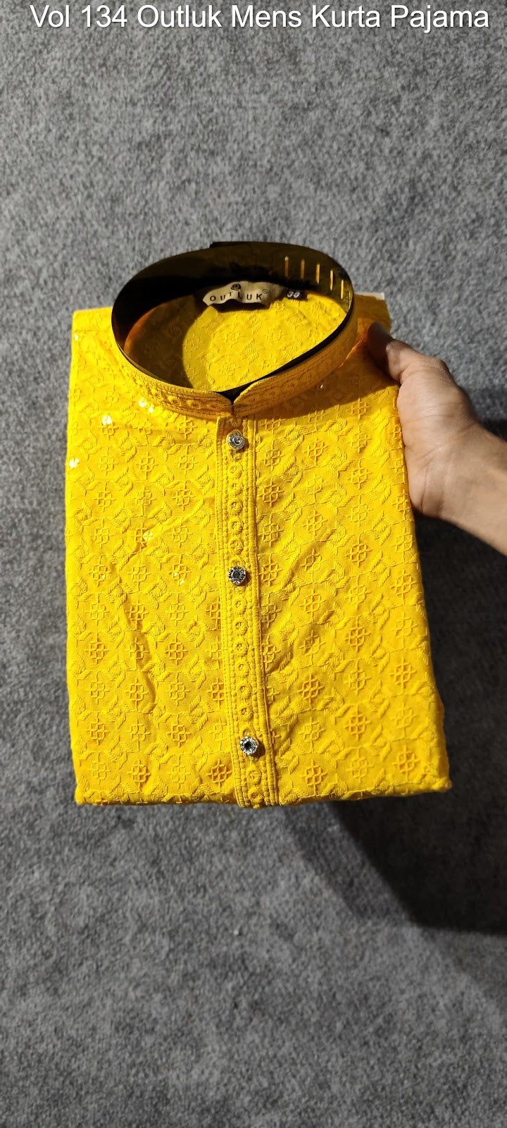 Vol 134 Outluk Rayon Sifly Mens Kurta Pajama Wholesale